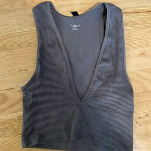 Urban outfitters out from under stretchy top gray